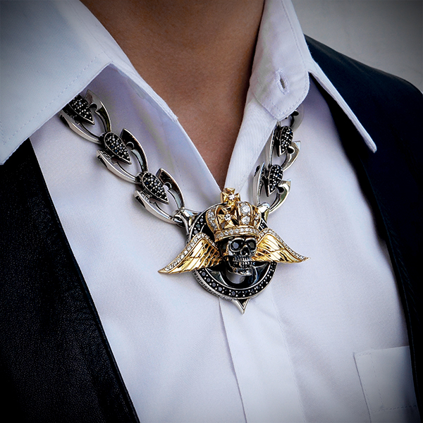 Imperator Necklace worn